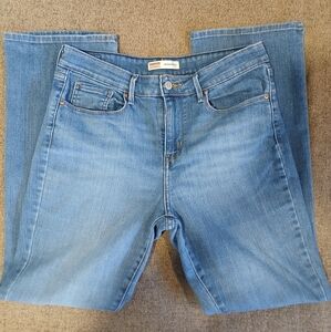Signature By Levi Strauss Womens Mid-riss Bootcut Sz 10 ( 30x30 ) Western Denim